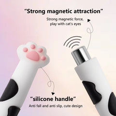 Cat Paw Strong Magnet Stick Nail Art Magnetic Rod for Cat Eye Gel Polish Manicure - Creative Pet-Themed Nail Tool