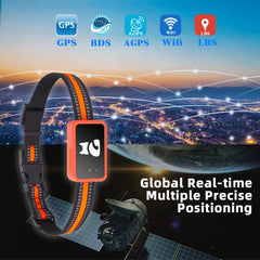 4G GPS Tracker for Dogs and Cats free card Waterproof Pet Locator with Health Monitor and Step Counter for Android IOS phone