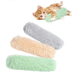 Catnip Toys Plush Cat Chew Toy Catnip Self-hi Bite Strip Pillow Teaser for Cats Pet Interactive Toys MWJ07
