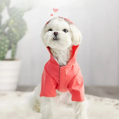 pet Rainwears/Dogs Waterproof Rain Coat/FourSeason/Pet Clothes/Outdoor/Raincoats/for autumn//winter/Windproof/rainproof/warm