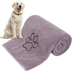 Microfiber Pet Absorbent Towels – Super Absorbent & Soft, No Deformation, Essential for Pet Bathing