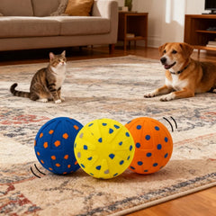 New Pet Smart Dog Toy Ball ETPU Popcorn Jumping Dog Toy Ball Has Multiple Functions Such As Bouncing And Spinning