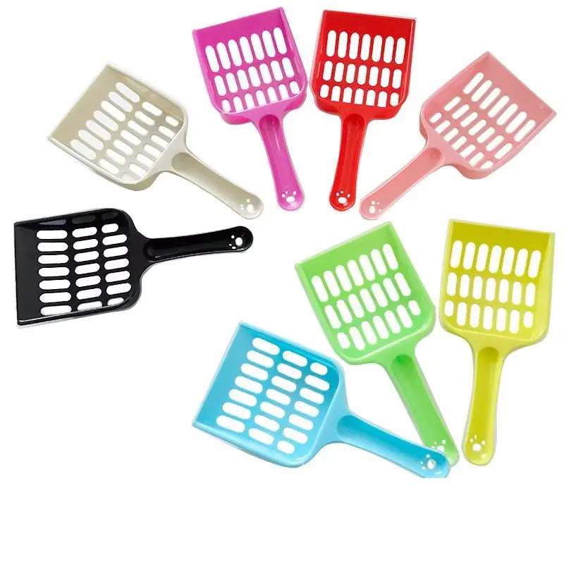 1/3/5PCS Plastic Cat Litter Scoop Pet Toilet Utensil Cleaning Cat Litter Suitable Raising Pets Families Cat Litter Scoop