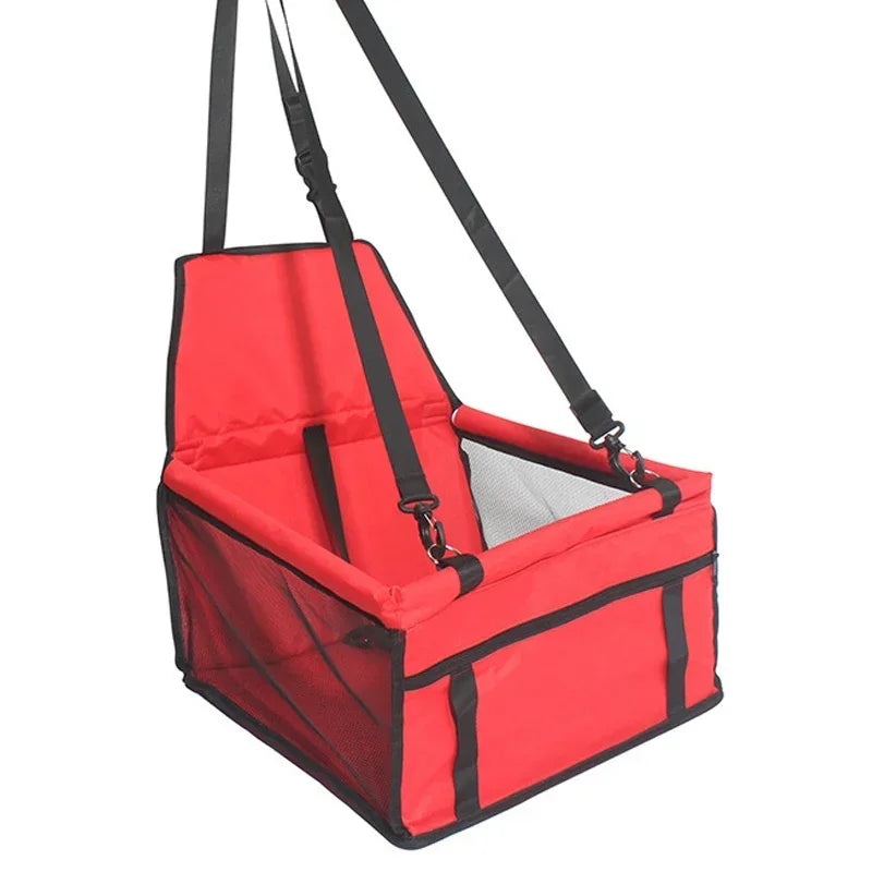 5 color Double Thick Waterproof Travel Accessories Mesh Hanging Bag Folding Pet Supplies Dog Mat Blanket Safety Pet Car Seat Bag
