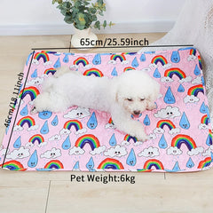 Washable Pet Dog Pee Pad Reusable Absorbent Diaper Mat Puppy Training Pad Pets Bed Urine Mat for Pet Car Seat Protect Cover