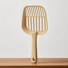 2-in-1 Long-Handle Cat Litter Scoop – Built-in Trash Bag, Sifting Design, Pet Waste Cleaner