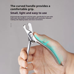 Professional Pet Nail Clipper Sharp Safety Animal Grooming Toe Trimmer Stainless Steels Finger Cutter for Dog and Cat