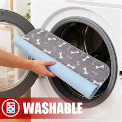 Puppy Pee Pads, Pet Training Pads for Dogs and Cats, Washable & Disposable Housebreaking Pads with Printed Design