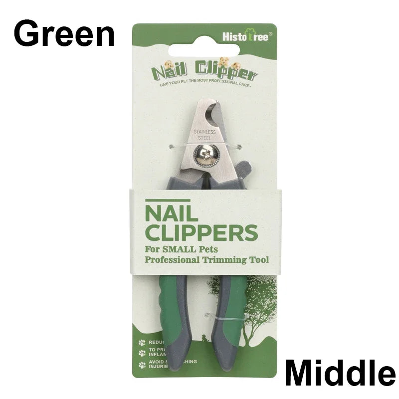 Professional Pet Nail Clipper Dog Cat Nail Clippers Stainless Steel Dog Cat Nail Trimmer Labor-Saving Nail Clipper Pet Supplies