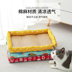 Dog Cooling Mat Summer Pet Cold Bed Extra Large for Small Big Dogs Pet Acces Cat Durable Sofa Breathable Pad Cat Ice Pad Blanket