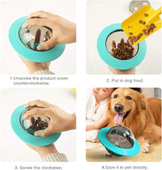 Interactive Dog Treat Ball Food Dispensing Toy For Small Large Dogs Slow Feeder IQ Training Puzzle Game To Prevent Boredom