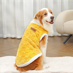 New Autumn Winter Plush Pet Clothes for Dogs and Cats Suitable for Golden Retrievers and Large Breeds XS-7XL Size