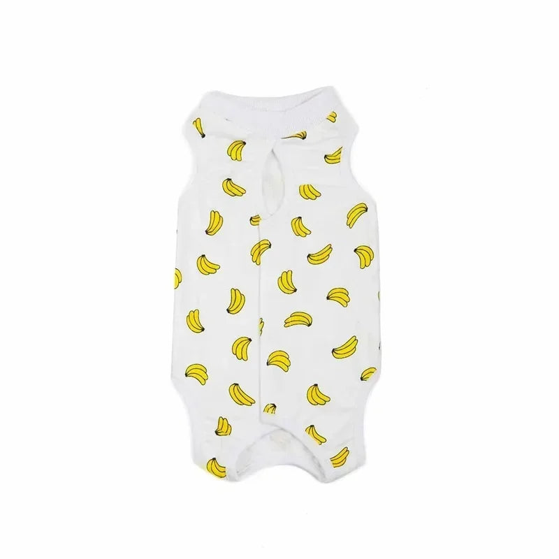 New Cat Dog Surgery Suit Postpartum Hygiene Onesie Pet Sterilization Clothes Postoperative Vest Anti-Off Anti-bite Puppy Kitten