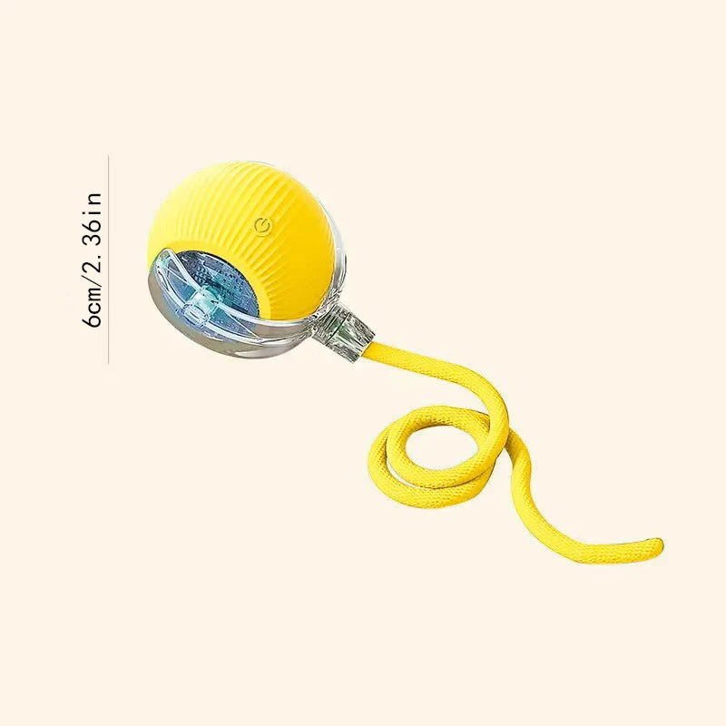 Smart Dog Toy Ball Electronic Interactive Pet Toy Moving Ball USB Automatic Moving Bouncing for Puppy Christmas gift Cat Product
