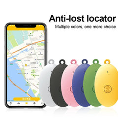 Oval shape Mini GPS Smart Tracker Locator Anti-Lost Device ，for Pets Kids Bags  Luggage Key，with Tracking Functionality
