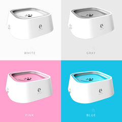 1.5L Dog ABS Plastic Drinking Water Floating Bowl Non-Wetting Mouth Cat Bowl Without Spill Drinking Water Dispenser Dog Bowl