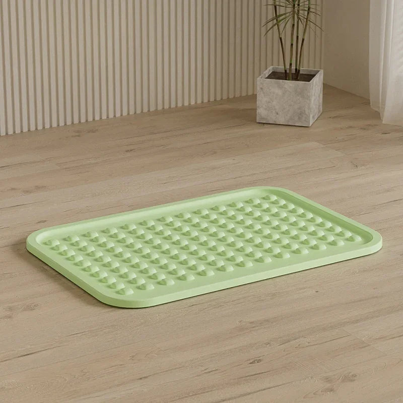 Cats Toilet Large Capacity Semi-closed Plastic Anti-Splash Cat Litter Box Bedpan Big Mac Oversized Cat Tray Bedpan Pet Supplies