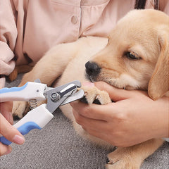 Pet Nail Clippers for Large Dog Nail Trimmer Stainless Steel Scissor Multifunctional Nail Cutter Cat Claw Care Grooming Supplies