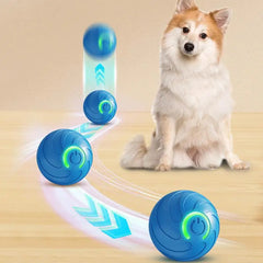 1PC Smart Dog Toy Ball Electronic Interactive Pet Toy Moving Ball USB Automatic Moving Bouncing For Puppy Kitten Birthday Gift