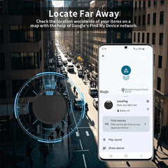 Android Airtag GPS Tracker Smart Tag Find My Device Google Mini Locator Bluetooth Tracking Location Finder Search Keys Cat Dog