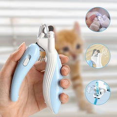 Professional Pet Nail Clippers Cat Nail Trimmer Labor-Saving Pet Claw Grooming Scissors for Dogs Small Animals Paw Nail Trimmer
