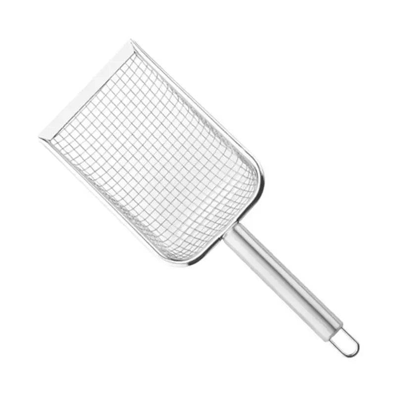 Cat Litter Scoop Cat Stainless Steel Poop Scoop Shovel Portable Cat Pooper Lifter For Frogs Lizards Dogs Cats Snakes Turtles