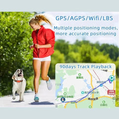 Waterproof 4g Gps Tracker for Cat 3d G-sensor Gps Locator Long Standby Anti-loss Tracker Collar Real Time Positioning for Dogs