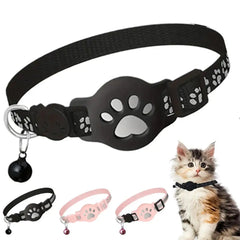 Pet Cat Locator Collar Gps Tracker Reflective Collar Waterproof Kitten Adjustable Tracking Pet Anti-Lost Device Accessories