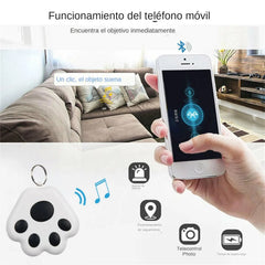 Mini GPS Tracker Key Kids Bag Finder Dog Cat Pet Locator Smart Bluetooth Tracker Device Anti-lost Reminder for IOS/ Android