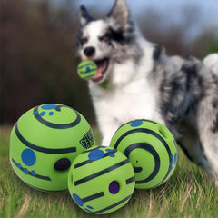 Pet Dog Toy Ball Wobble Wag Interactive Dog When Rolled Shaken Dog Toy Funny Indoor or Outdoor Play Agility Training