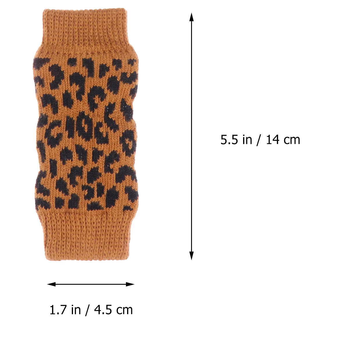 4 Pcs Pet Socks Dog Paw Protection Leg Protector Booties for Dogs Warmers Pets Protective