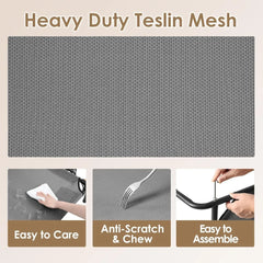 Large Dog Bunk Bed, Outdoor Elevated Dog Hammock, with Frame and Washable Waterproof Pet Platform