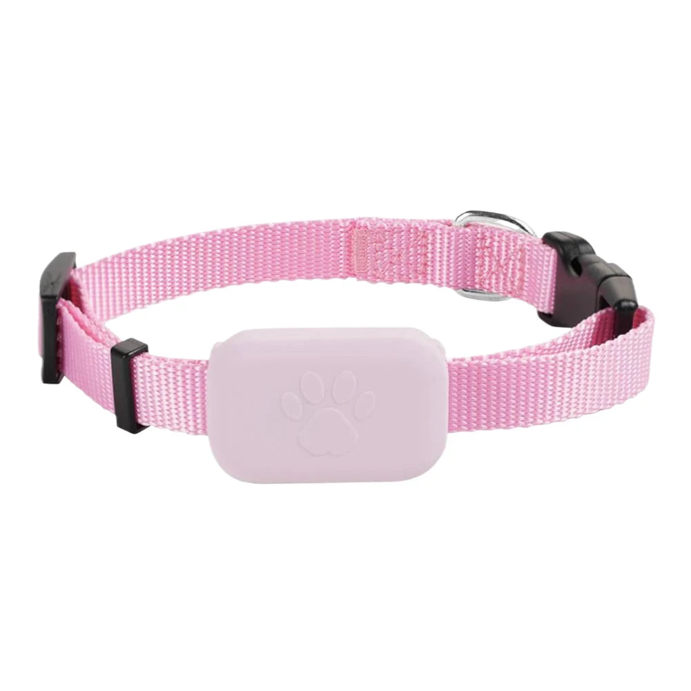 Pet GPS Tracker with Adjustable Collar Cat Locator Smart Pet Locator for Dogs and Cats