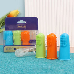 Pet Finger Dog Tooth brush Teeth clean Tool Dog Accessories Cleaning Tool Wear Resist Silicone Tooth Brush for Small Dogs Cats