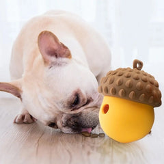 Interactive Dog Toys Chew Balls Durable Silicone Treat Dispensing Ball Teeth Cleaning Food Dispensing Puppy Teething Toys