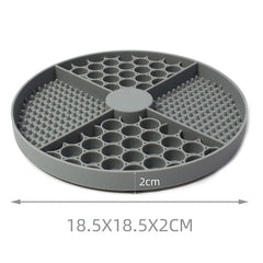 Licking Mat Dogs Pet Supplies Silicone Licking Mat Cat Slow Feeder with Suction Cup Slow Feeding Pad Dog Peeling Mat GCP02