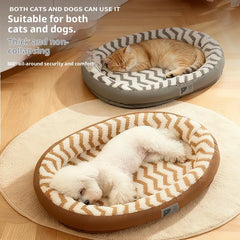 Orthopedic Memory Foam Dog Bed Machine Washable Removable Cover Supportive Mattress for Small Medium Large Dogs Cats Pets