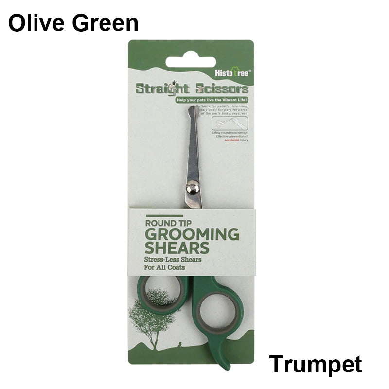 High-quality Grooming Shears Dog Scissors Hair Scissors Cleaning Tools Stainless Steel Pet Removal Dog Wool Trimmer Pet Products