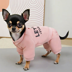 New Winter Warm Pet Dog Coat For Small Medium Dogs Puppy Clothes Dog Jumpsuit Thicken Dog Hoodies Pet Supplies Pet Clothing