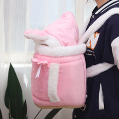 Pet Carrier Bag Cat Dogs Plush Backpack Outdoor Travel Walking Winter Warm Nest Kitten Puppy Hanging Chest Portable Carriers