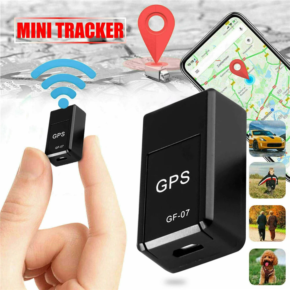 Mini GF-07 Magnetic Car Vehicle 2G SIM GSM GPRS GPS Tracker Locator Real Time Tracking