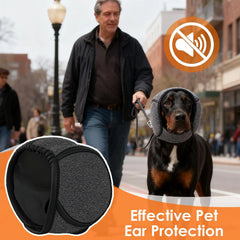 Winter Warm Dog Ear Muffs Noise Protection Elastic Hoodie Waterproof Dog Ear Protection for Grooming Bathing Drying Swimming