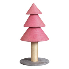 Portable 31.5in Christmas Tree Large Sisal Cat Scratching Post, Tower Indoor