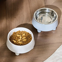 Elevated Dog Cat Bowl Stainless steel Food Water Bowls Raised No Spill Pet Feeder bowl for Puppy Small Medium Large Dogs Cats
