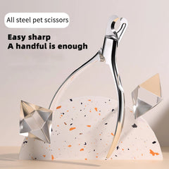 Pet All-Steel One-Piece Nail Clippers Cat Nail Clippers Small Dog Nail Clippers Stainless Steel For Nail Clippers