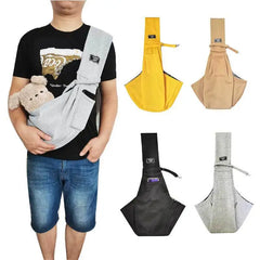 2025 New Korean Foldable Backpack Cat Carrier, Large Capacity Pet Shoulder Bag for Travel, Portable Dog & Cat Tote for Wholesale