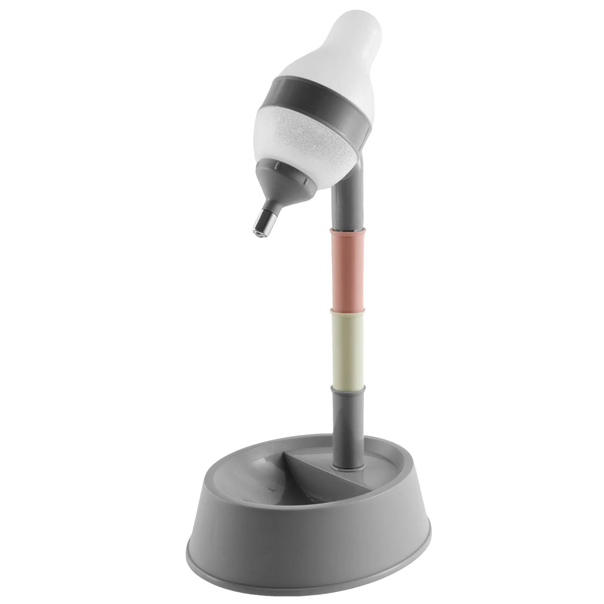Standing Pet Water Dispenser Adjustable Dog Water Dispenser with Bowl Stable Cat Water Bottle Dispenser Easy to Install Non Slip