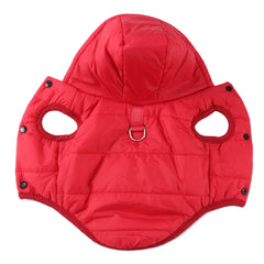 Winter Fleece Cat Clothes Warm Kitten Jacket Hoodies Waterproof Pet Coat Soft Comfortable with D-Ring for Dogs Sphynx Supplies