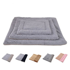 Dog Bed Mat Washable Cat Cushion Soft Premium Plush Dogs Mattress Sofa Dual Purpose Clearance for Dogs, Suitable For Winter