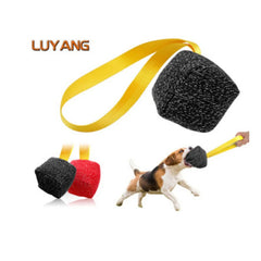 1pc Dog Bite Pillow Tug Toy For Adult Dogs Puppies Pet Training Play Throw